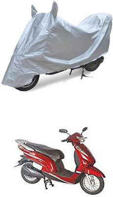 Utkarsh Two Wheeler Cover for Avon(Silver)