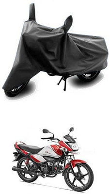 Toy Ville Two Wheeler Cover for Hero(Splendor I Smart, Grey)