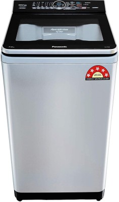 Panasonic 7 kg Fully Automatic Top Load with In-built Heater Silver(NA-F70V9LRB)