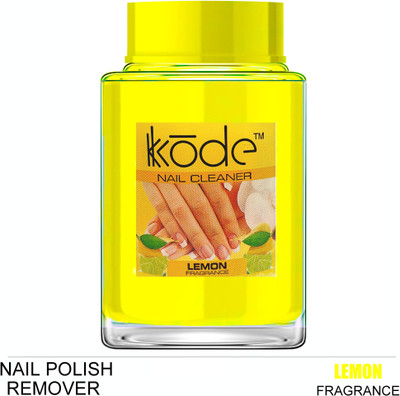 kKode Dip & Twist Instant Nail Paint Remover Enriched with Vitamin E & Olive Oil , Acetone Free With Lemon Fragrance(75 ml)