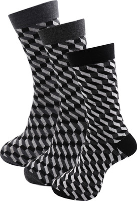 RC. ROYAL CLASS Men Printed Calf Length(Pack of 3)