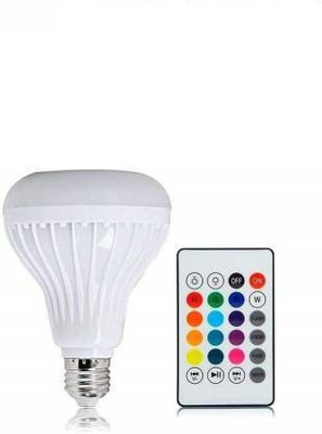 NKL Smart Colorful RGB LED Music Speaker Home Decorate with Remote Control 023 5 W Bluetooth Party Speaker(White, Mono Channel)