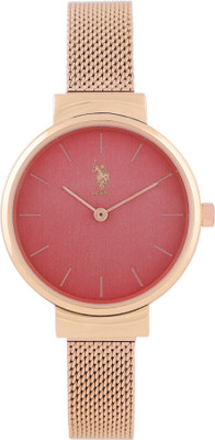 U. S. POLO ASSN. USWAT0053 Analog Watch – For Women