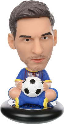 Vision i Dashboard Air Freshener - MESSI - Bobble Head Blocks MESSI - Bobble Head Action toys Superhero - Car Air freshener – Car Perfume -(15 g)