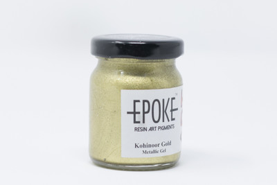 EPOKE Kohinoor Gold Metallic Resin Art Pigment Resin Art Medium(75 ml)