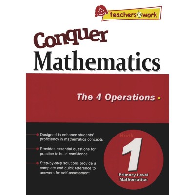 SAP Conquer Mathematics The 4 Operations Primary 1(Paperback, Almitra M N)