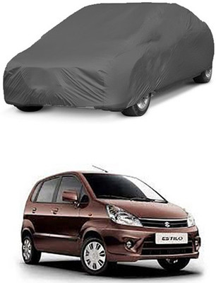 Utkarsh Car Cover For Maruti Suzuki Zen Estilo (Without Mirror Pockets)(Grey)