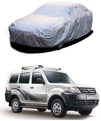 Toy Ville Car Cover For Tata Movus (Without Mirror Pockets)(Silver)