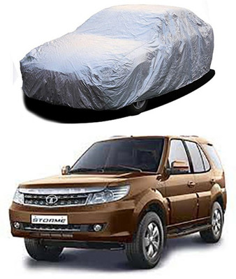 Utkarsh Car Cover For Tata Safari Storme (Without Mirror Pockets)(Silver)