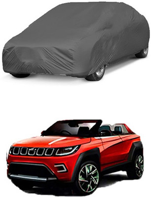 Utkarsh Car Cover For Mahindra Universal For Car (Without Mirror Pockets)(Grey)