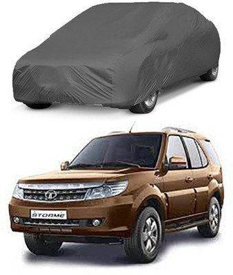 Utkarsh Car Cover For Tata Safari Storme (Without Mirror Pockets)(Grey)