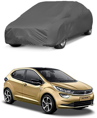 Toy Ville Car Cover For Tata Altroz (Without Mirror Pockets)(Grey)
