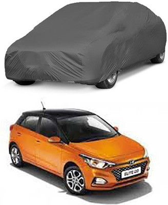 Utkarsh Car Cover For Hyundai Elite i20 (Without Mirror Pockets)(Grey)