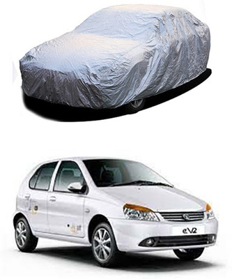 Utkarsh Car Cover For Tata Indica eV2 (Without Mirror Pockets)(Silver)