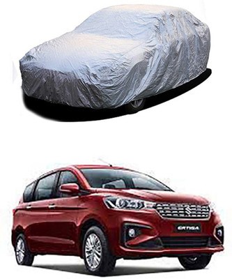 Toy Ville Car Cover For Maruti Suzuki Ertiga (Without Mirror Pockets)(Silver)