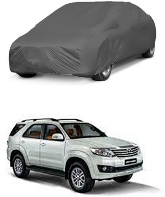 Utkarsh Car Cover For Toyota Fortuner Old (Without Mirror Pockets)(Grey)