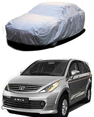 Toy Ville Car Cover For Tata Aria (Without Mirror Pockets)(Silver)