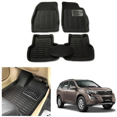 After cars PVC 3D Mat For  Mahindra XUV 500(Black)
