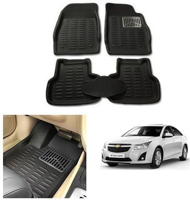 After cars Plastic 3D Mat For  Chevrolet Cruze(Black)