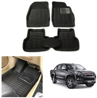After cars PVC 3D Mat For  Isuzu DMAX(Black)