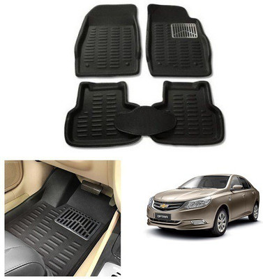 After cars PVC 3D Mat For  Chevrolet Optra(Black)