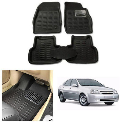 After cars PVC 3D Mat For  Chevrolet Optra(Black)