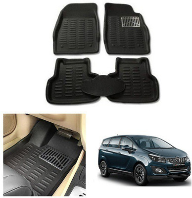 After cars Plastic 3D Mat For  Mahindra Marazzo(Black)