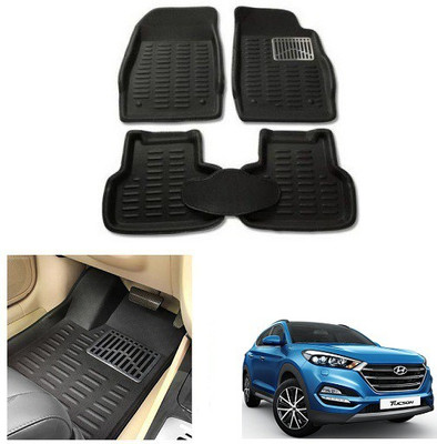 After cars PVC 3D Mat For  Hyundai Tucson(Black)