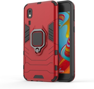 MOBIRUSH Back Cover for Samsung Galaxy A2 Core(Red, Rugged Armor, Pack of: 1)