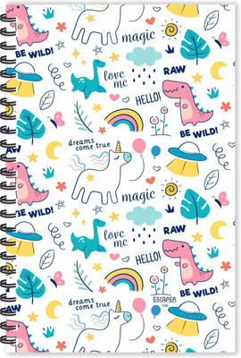 escaper-magic-unicorn-doodle-diary-ruled-a5-size-85-x-55-inches-unicorn-doodle-diary-zodiac-doodle-diary-a5-diary-ruled-160-pagesmulticolor