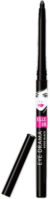 ELLE 18 EYE DRAMA BOLD BLACK KAJAL 0.35 g(Black)