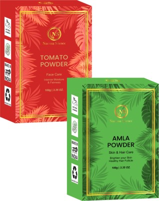 Nuerma Science Amla powder & Tomato powder Body Care combo (pack of 2)(200 ml)