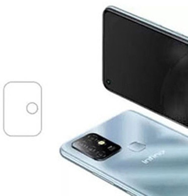 DAFFIN Back Camera Lens Glass Protector for Infinix Hot 10(Pack of: 1)