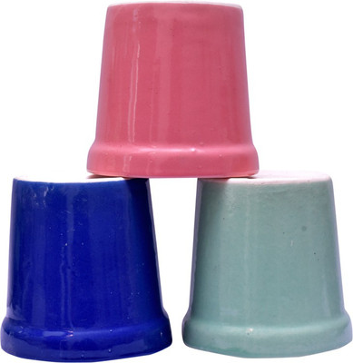 the crafts Plant Container Set(Pack of 3, Ceramic)