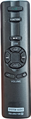 Axelleindia Compatible RM-ANU156 Audio System Remote For SONY Home Theater Remote Controller(Black)