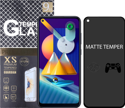 ambera Edge To Edge Tempered Glass for Samsung Galaxy M11(Pack of 1)