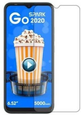 AKSHUD Tempered Glass Guard for Tecno Spark Go 2020,Tecno Spark 6 Go(Pack of 1)