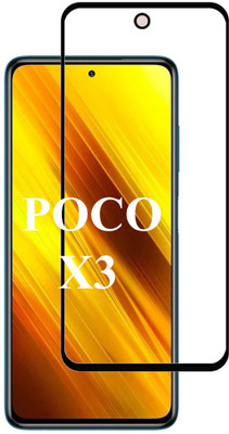 VaiMi Tempered Glass Guard for POCO X3(Pack of 1)