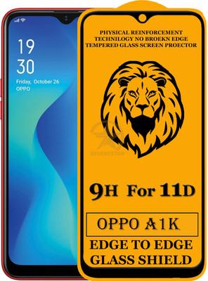 SEVEN7STAR Tempered Glass Guard for Oppo A1k(Pack of 1)