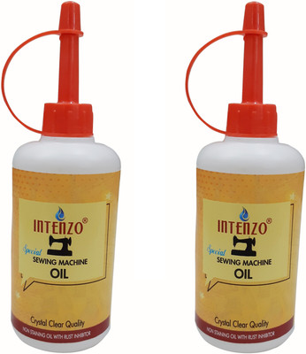 intenzo Special Sewing Machine Oil (Pack of 2)each in 100ml 200 ml Sewing Machine Oil(Bottle)