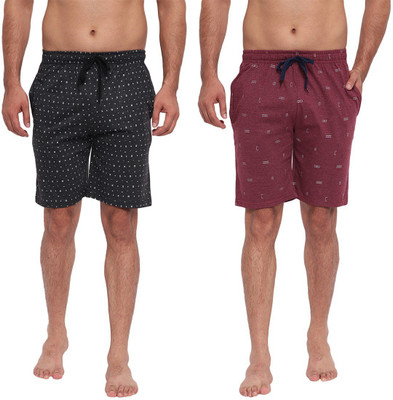 FTX Printed Men Multicolor Regular Shorts