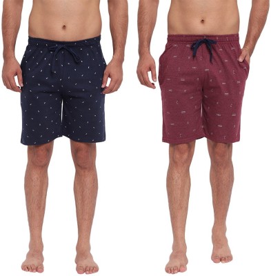 FTX Printed Men Multicolor Regular Shorts