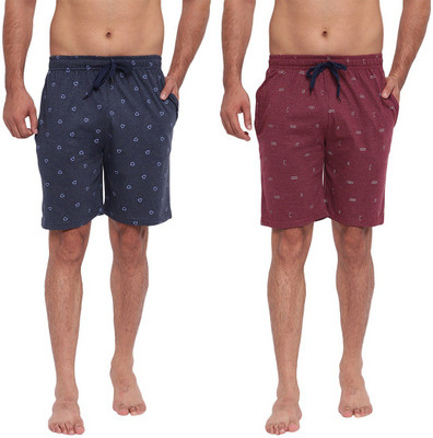 FTX Printed Men Multicolor Regular Shorts