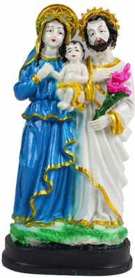 GIFTCITY Resin God Jesus Statue for Home, Church and Chapel Decoration Assembled 10 cm Pack of 1