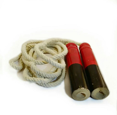 A.K Genuine Cotton Jump Speed Freestyle Skipping Rope(Multicolor, Length: 256 cm)