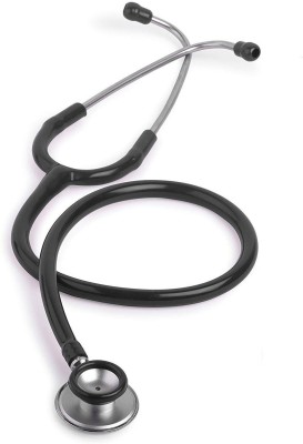 MEDICA Super Frequency Dual Head Stethoscope For Adult Acoustic Stethoscope(Black)