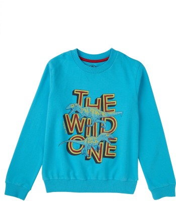 Cub McPaws Full Sleeve Graphic Print Boys Sweatshirt