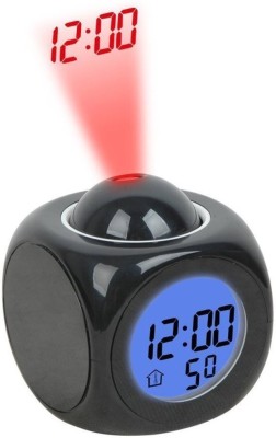 FOBHIYA Digital Black Clock