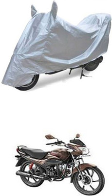 Utkarsh Two Wheeler Cover for Hero(Silver)