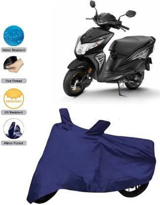 Kundra Two Wheeler Cover for Honda(CB Shine, Blue)